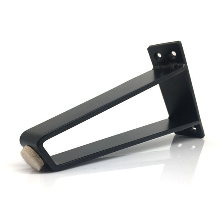 LH-GB0001 Thickened Load-Bearing Sofa TV Cabinet Support Legs, Height: 15cm(Matte Black)