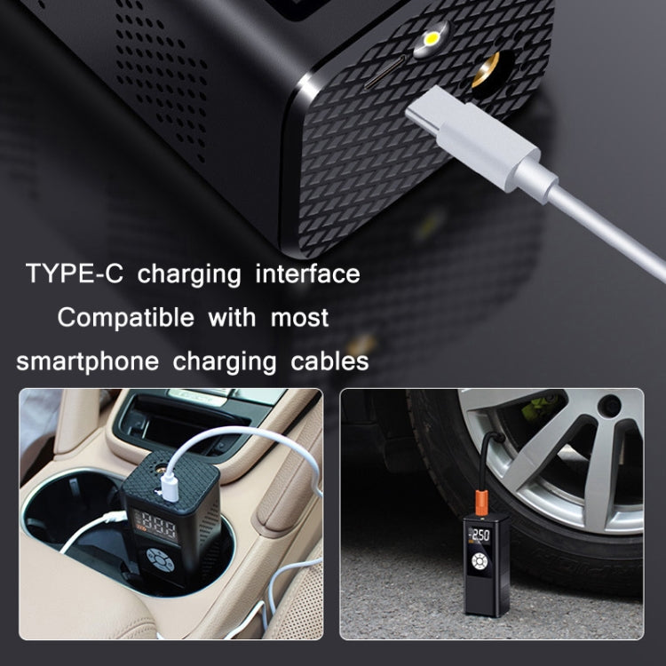 Car Portable Digital Display Electric Air Pump, Specification: L2775 Wired Version
