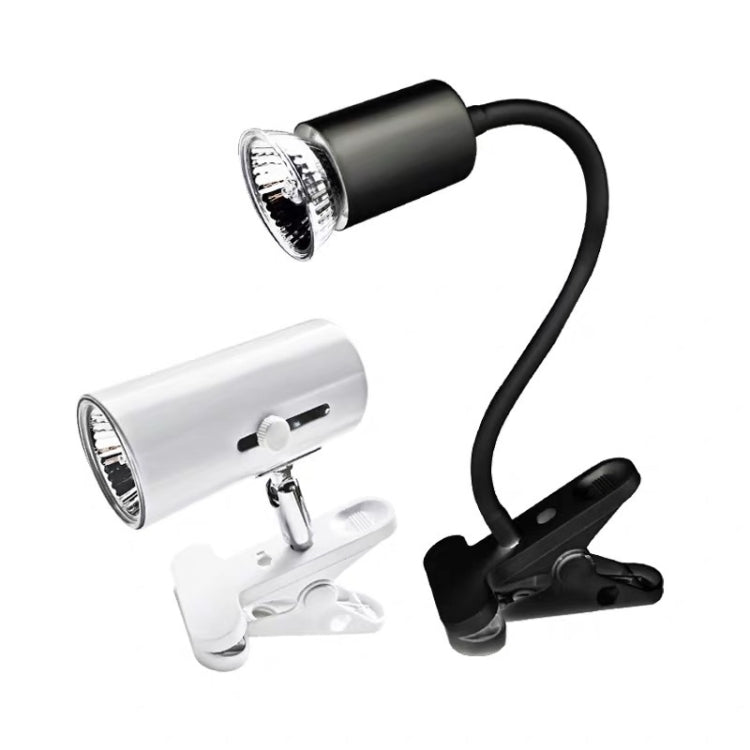 ZY-UAB Turtle Backlight UVA Heated Climbing Pet Backlight, EU Plug With Bulb( White Short Light Stand)