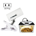 ZY-UAB Turtle Backlight UVA Heated Climbing Pet Backlight, US Plug Without Bulb( White Short Light Stand)