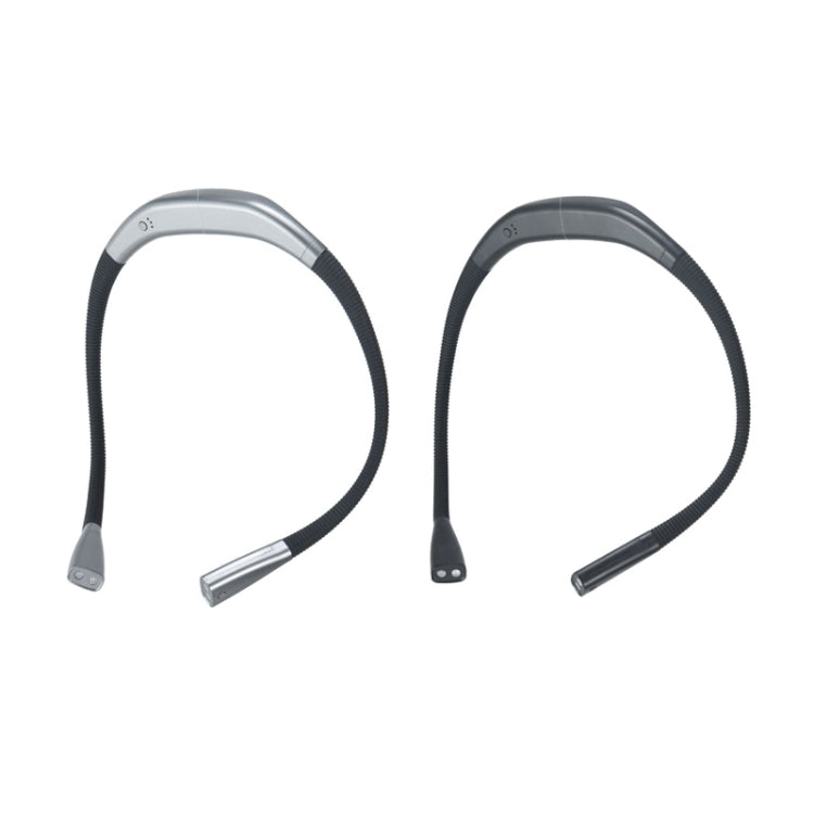 LED Hanging Neck Light Universal Hose Eye Protection Reading Light(Space Silver)