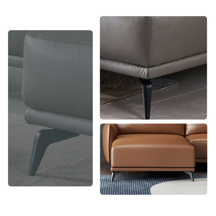 S699 Sickle Metal Furniture Support Leg, Height: 18cm(Titanium)