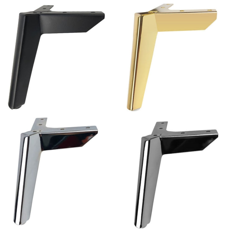 LH-FJ0039 Metal Furniture Support Legs, Height: 10cm(Titanium)