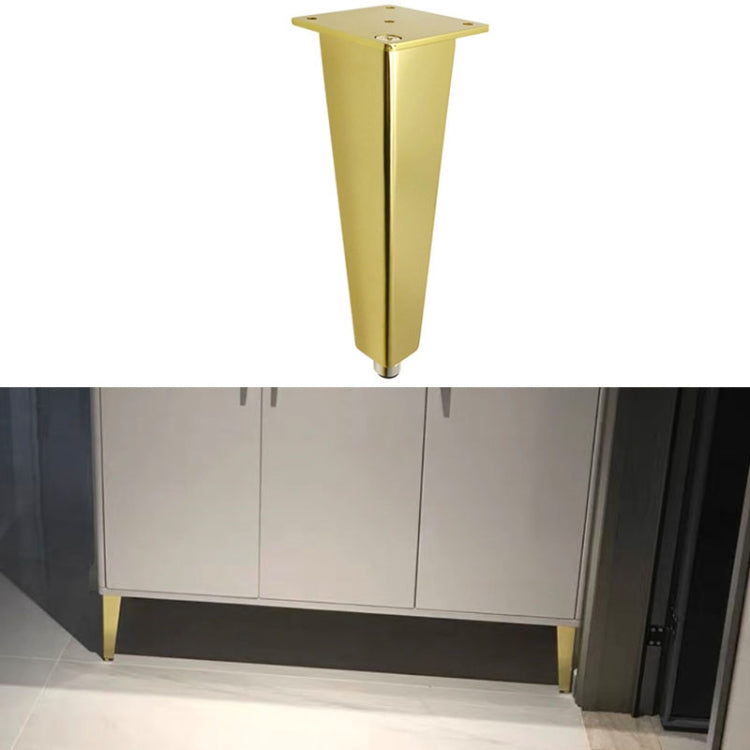 Adjustable All Aluminium Furniture Stand Legs, Height: 18cm(Gold)