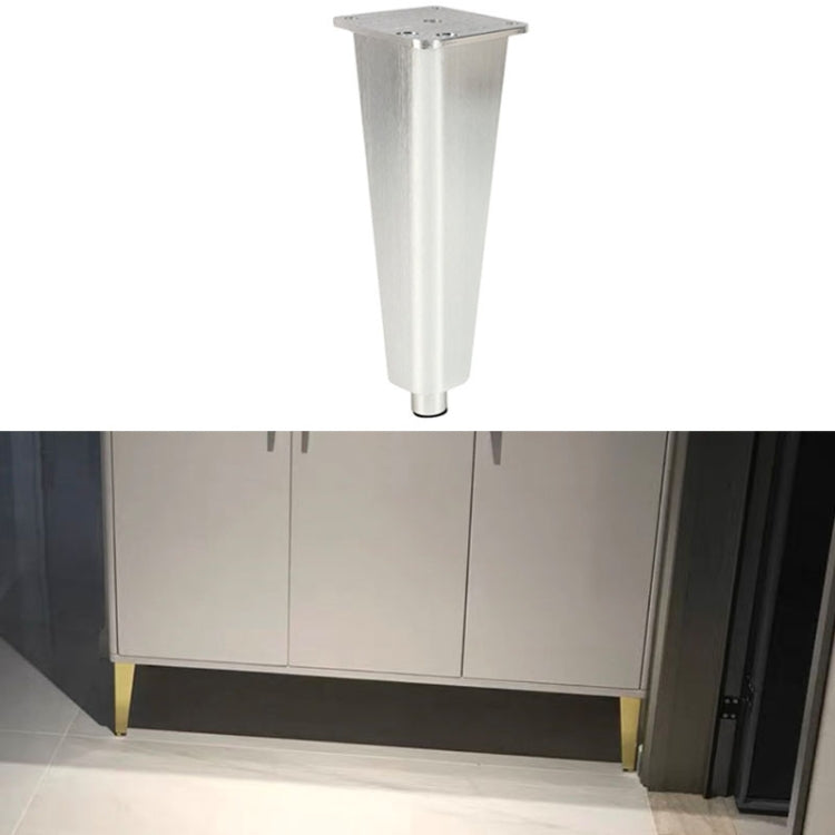 Adjustable All Aluminium Furniture Stand Legs, Height: 23cm(Silver)