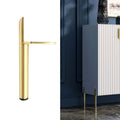 LH-D012-01 Cylindrical Metal Furniture Support Legs, Height: 13cm(Titanium)