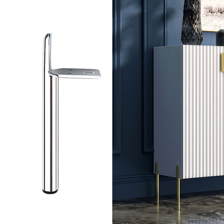 LH-D012-01 Cylindrical Metal Furniture Support Legs, Height: 13cm(Bright Color)