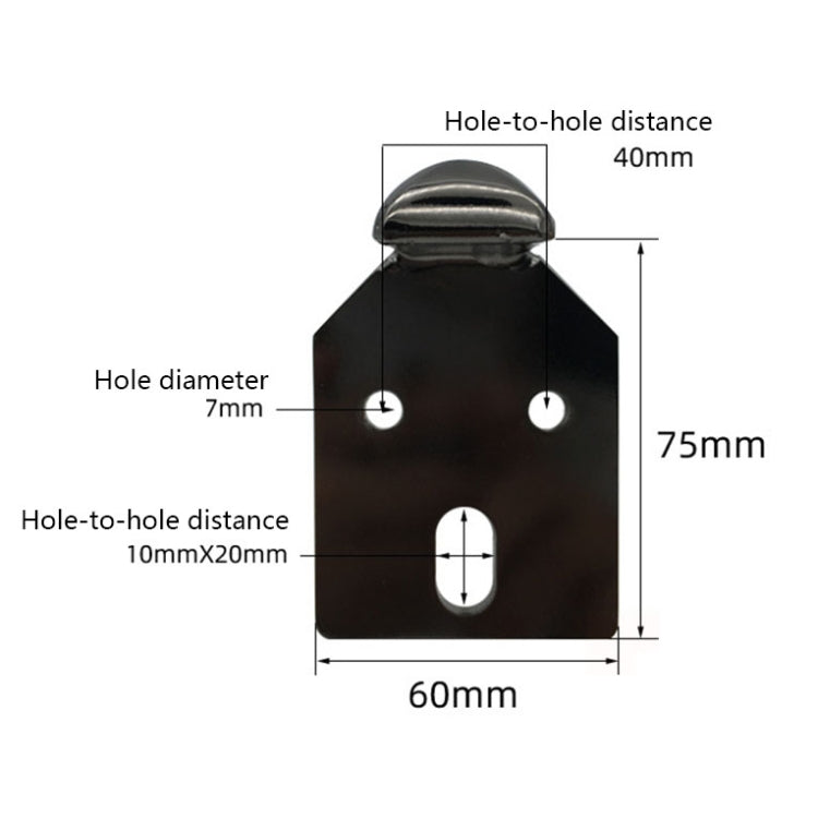 LH-D012-01 Cylindrical Metal Furniture Support Legs, Height: 15cm(Titanium)
