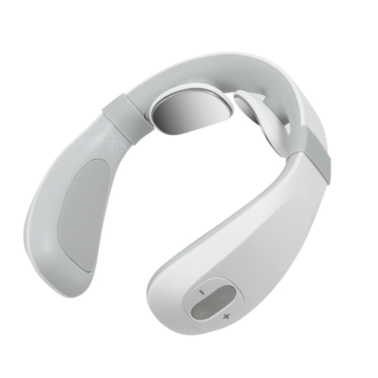 Smart Charging Neck Pulse Cervical Massager, Specification: English(White)