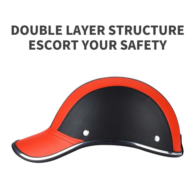 BSDDP A0322 Summer Half Helmet Lightweight Safety Helmet(Black)
