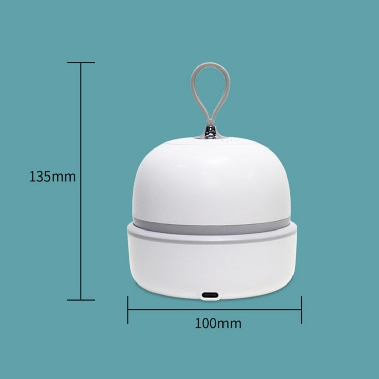 Electric Silicone Contacts Head Massager, Specification: English(White)