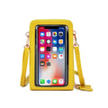 SJ617 Multifunctional Touch Screen Phone Bag Single-shoulder Bag(Yellow)