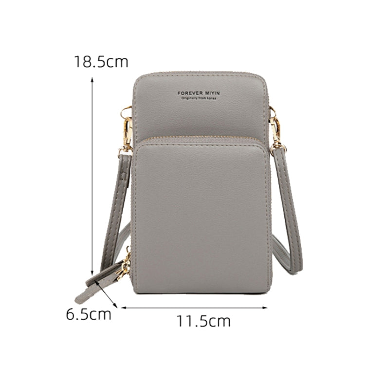 SJ617 Multifunctional Touch Screen Phone Bag Single-shoulder Bag(Green)