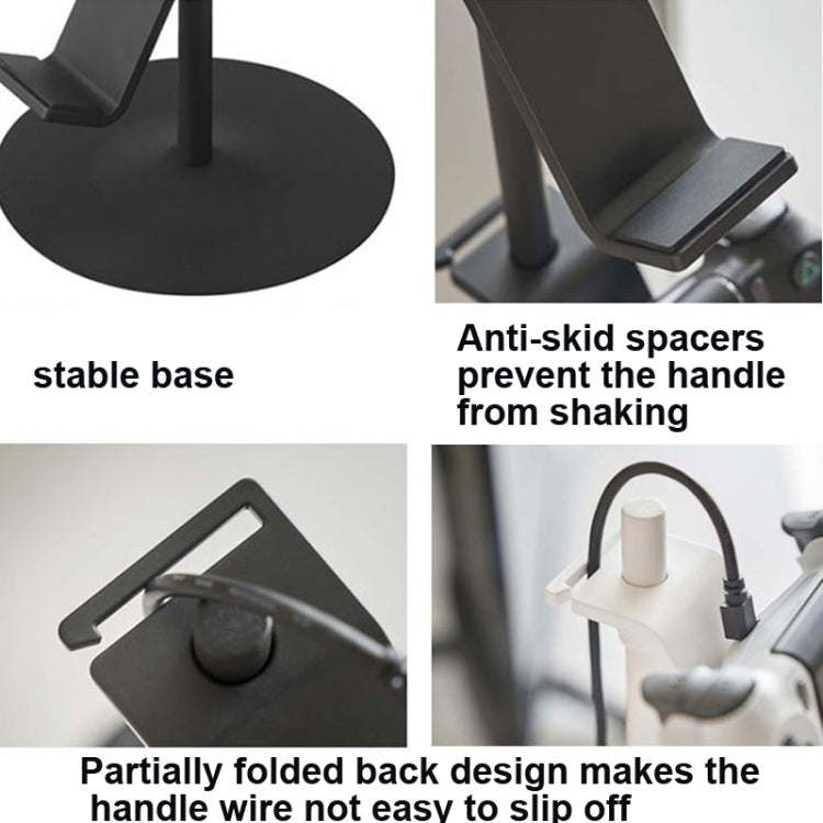 Gamepad Storage Rack Desktop Headphone Storage Rack, Color: 4 Floors Black