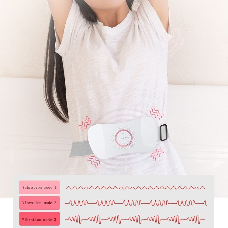 Electric Heating Uterus Warming Belt, Specification: English(White)