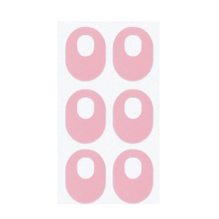Latex Anti-Wear Callus Protection Sticker(Pink Elliptical)