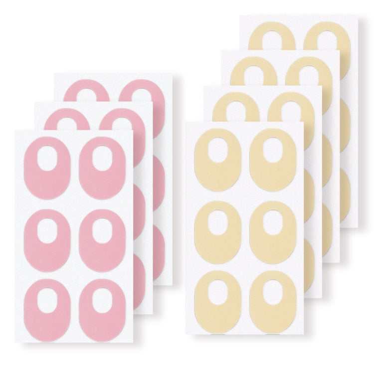 Latex Anti-Wear Callus Protection Sticker(Pink Elliptical)
