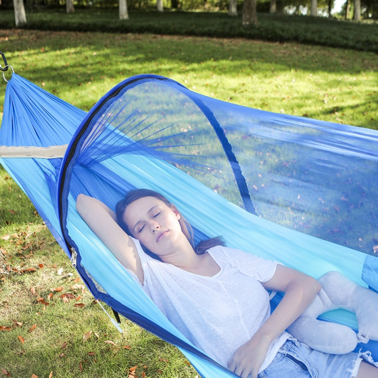 Outdoor Camping Anti-Mosquito Quick-Opening Hammock, Spec: Double (Army Green)