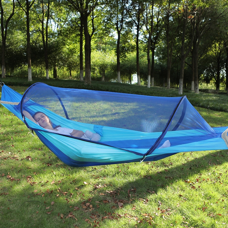 Outdoor Camping Anti-Mosquito Quick-Opening Hammock, Spec: Double (Army Green)
