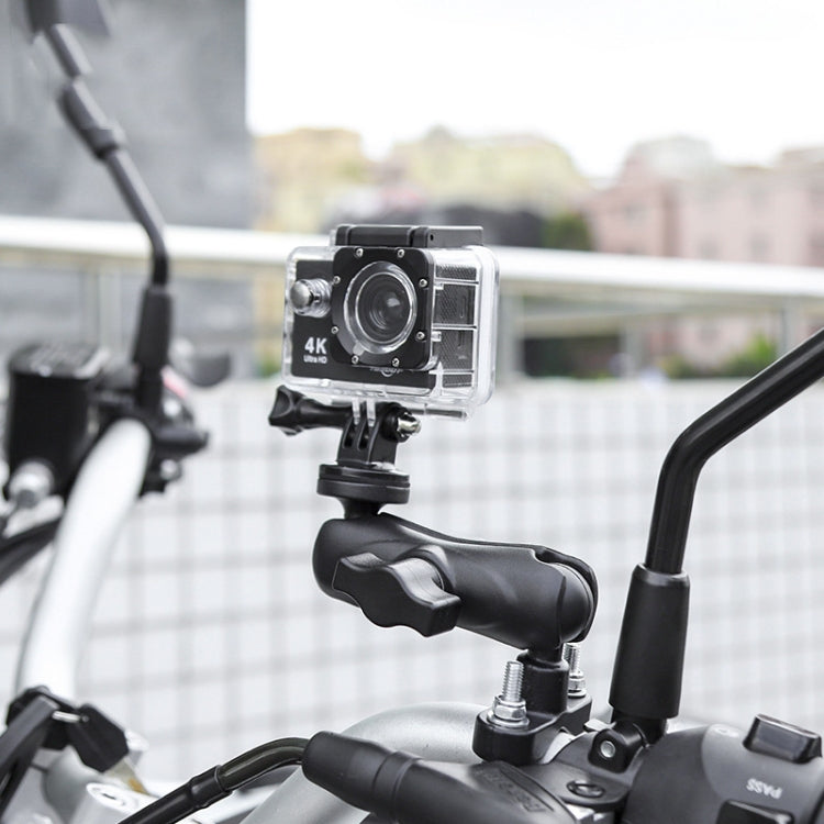Motorcycle Action Camera Mount Holder(Handlebar)