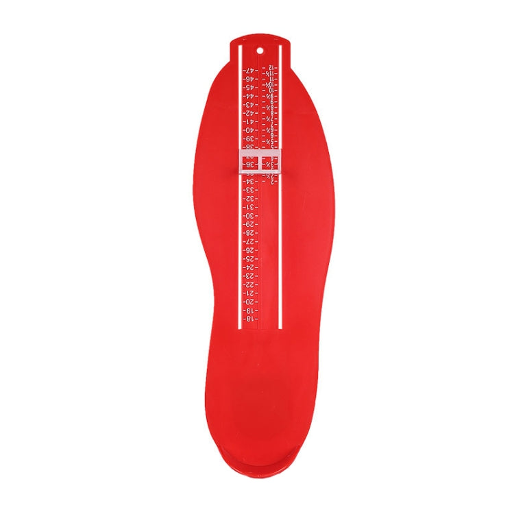 Adult Foot Gauge Universal Measuring Instrument(Red)
