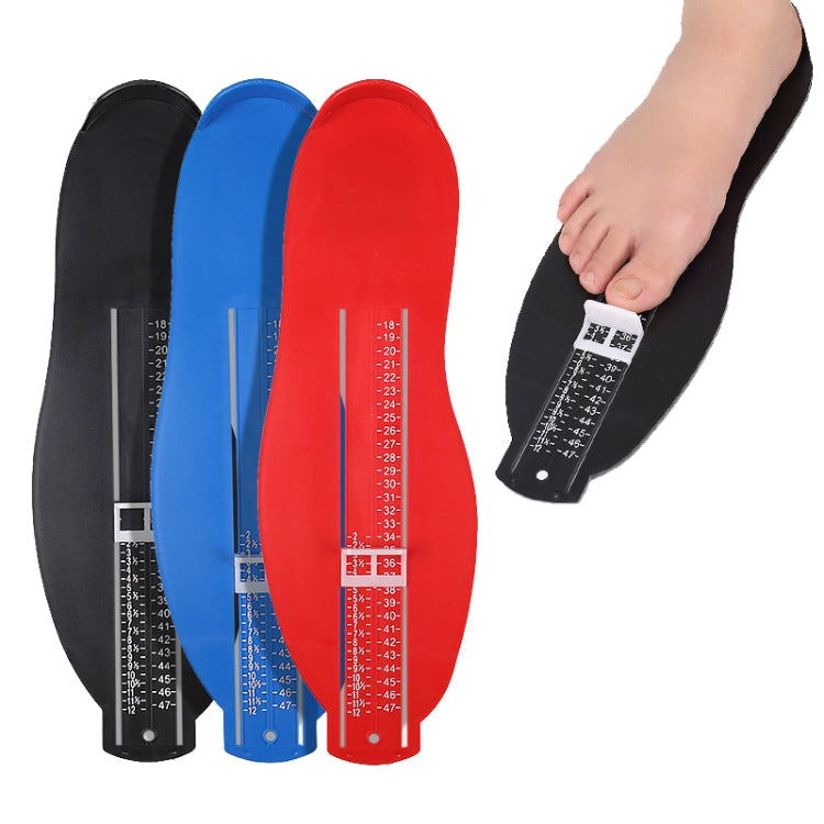 Adult Foot Gauge Universal Measuring Instrument(Red)