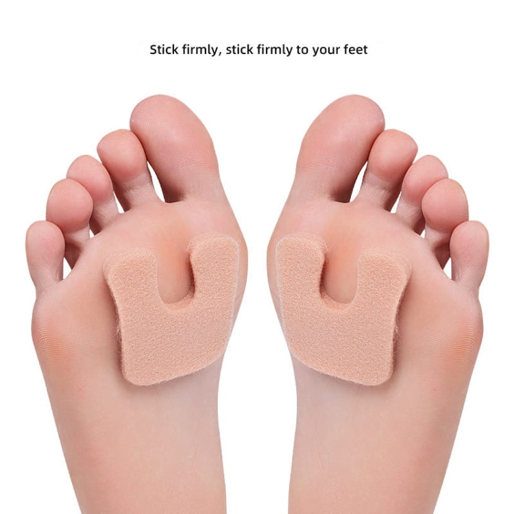U-Type Sheep Felt Hairy Function Stickers(White)