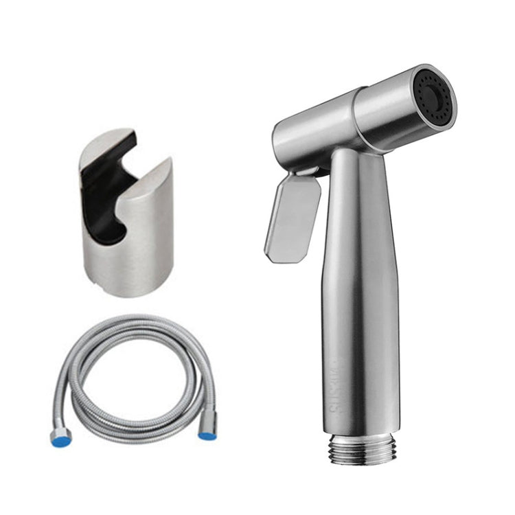 304 Stainless Steel Washer Nozzle Female Washer Set, Style: Female Washer + Hose + Bracket