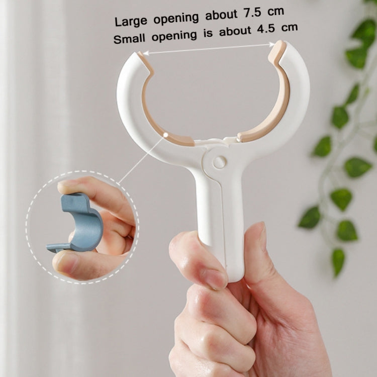 3 PCS Blue Household Plastic Windproof Sheet Fixed Clothespin Hanger Clip