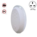 Ultrasonic Mosquito Rat Repellent Night Light, Specification: UK Plug(Pearl White)
