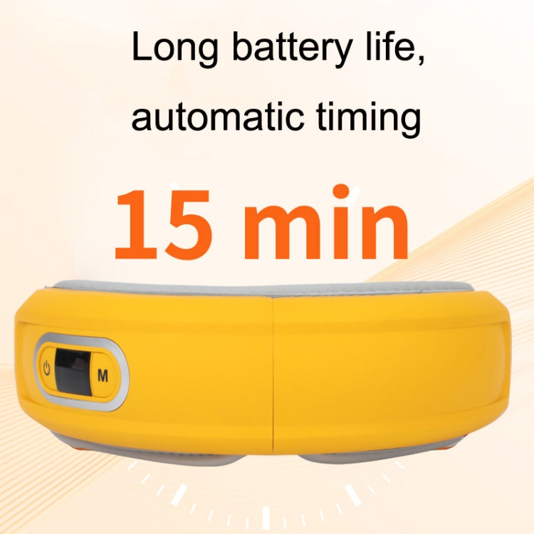 Children Smart Eye Protector Eye Hot Compress Vision Goggles(Yellow)