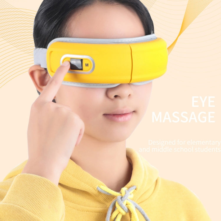 Children Smart Eye Protector Eye Hot Compress Vision Goggles(Yellow)