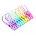 6 Packs Multifunctional Plastic Windproof Quilt Clothes Sock Clip
