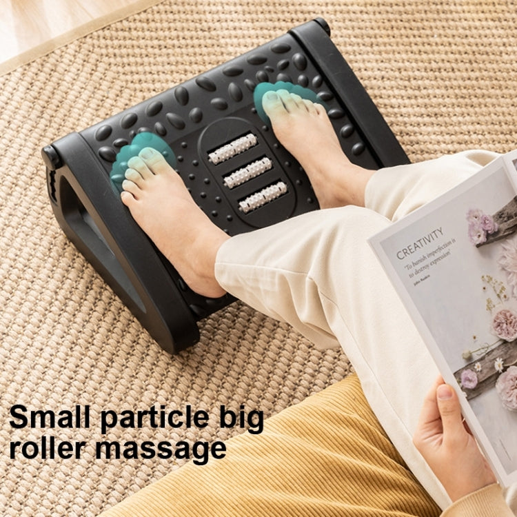 Office Computer Set Up Foot Stool Foot Massage Pedal(Pink)