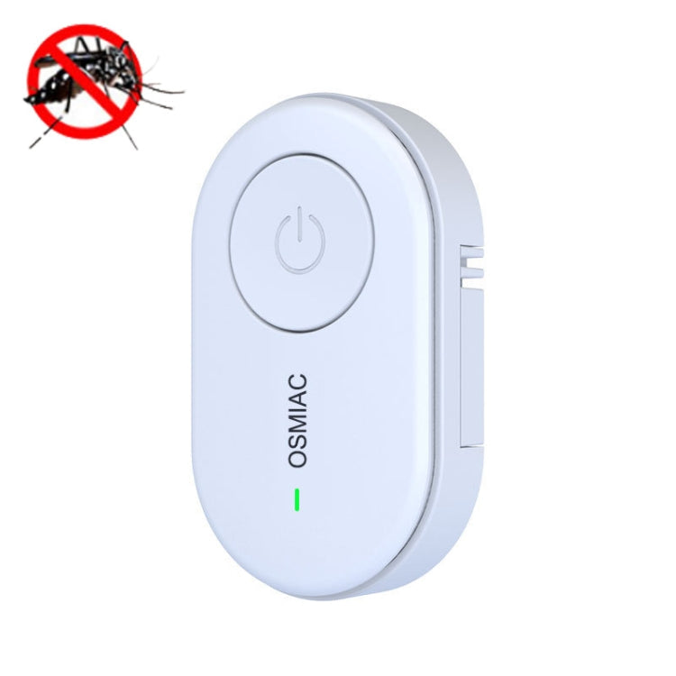 TS-07-08 Outdoor Portable Ultrasonic Children Mosquito Repellent Buckle(White)