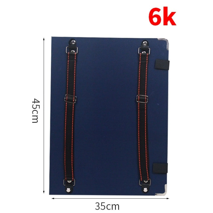Backpack Portable Waterproof Sketch Clipboard, Specification: 6K (Blue)