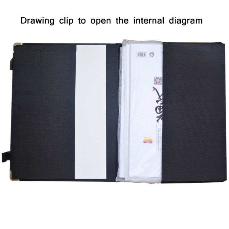 Backpack Portable Waterproof Sketch Clipboard, Specification: 6K (Blue)