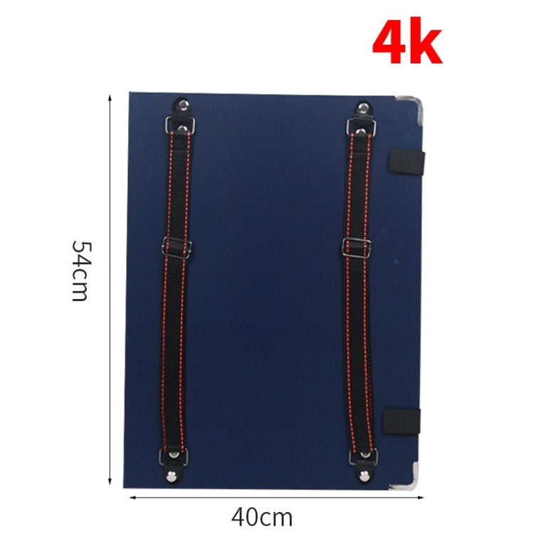 Backpack Portable Waterproof Sketch Clipboard, Specification: 4K (Blue)