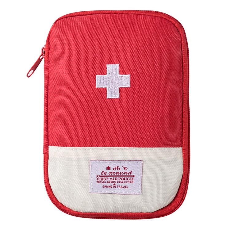 Travel Home Portable Medical Bag, Color: Red Large