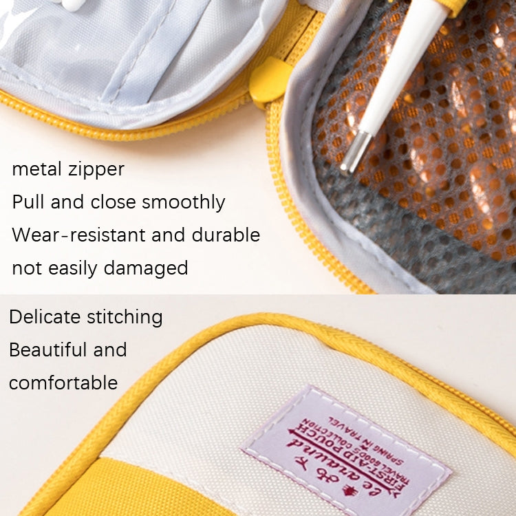 Travel Home Portable Medical Bag, Color: Pink Large