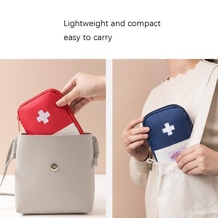 Travel Home Portable Medical Bag, Color: Pink Small