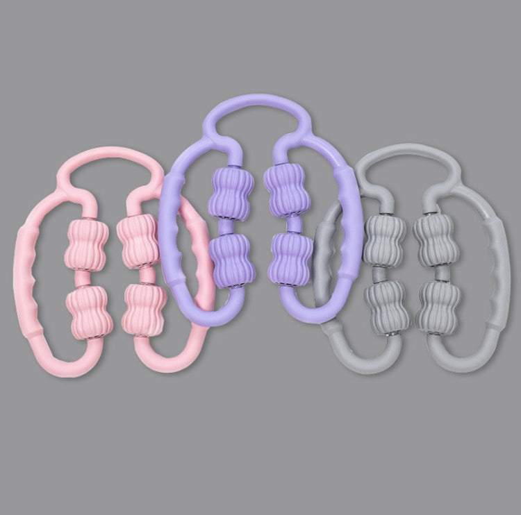 Ring-shaped Stovepipe Foam Roller Massage Roller(Random Color Deliver)