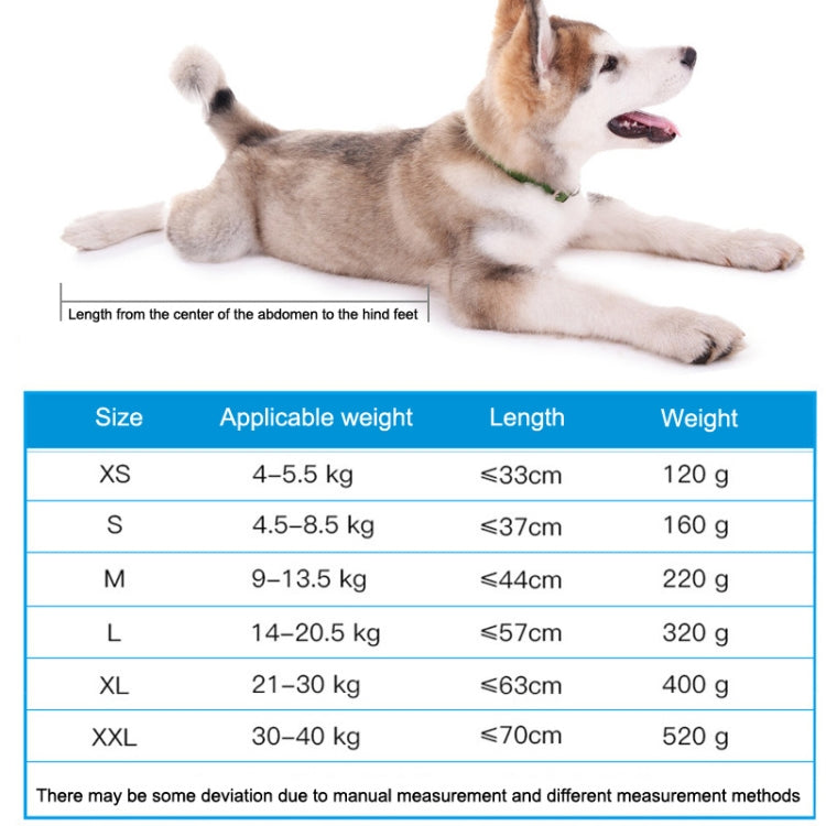 I-008 Anti-chafing Pet Paralysis Protection Bag XL