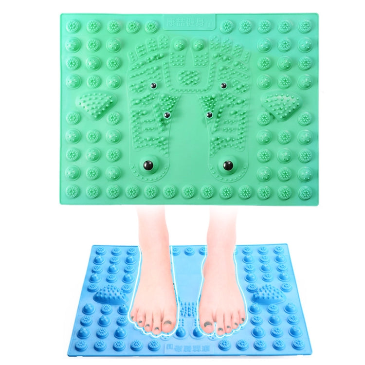 Fitness Toe Pressing Board Foot Magnetic Therapy Massage Pad(Green)