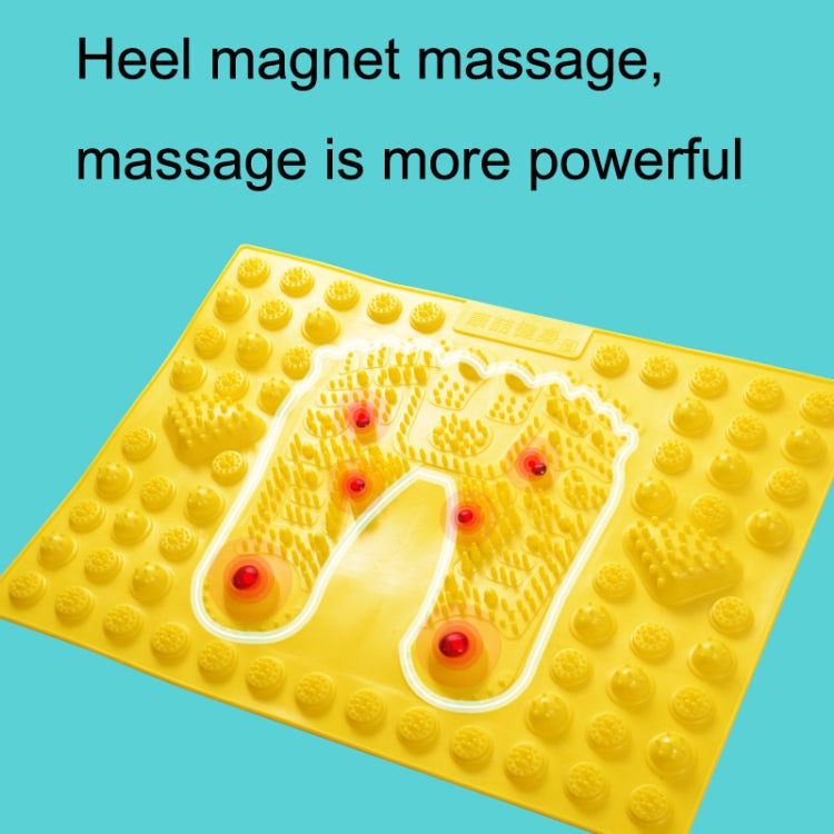 Fitness Toe Pressing Board Foot Magnetic Therapy Massage Pad(Blue)