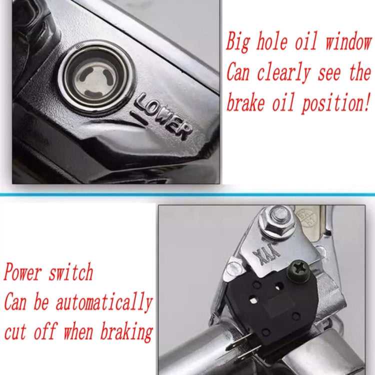 Chrome Motorcycle Brake For Honda CB400F/CB400SF /CB400 /CB500 /CBF500 /CBF600 /NC70(Right)