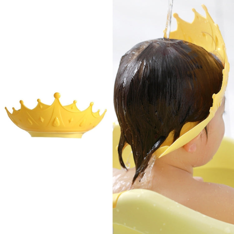 Baby Shampoo Waterproof Adjustable Ear Guards(Lemon Yellow)