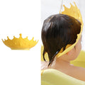 Baby Shampoo Waterproof Adjustable Ear Guards(Lemon Yellow)