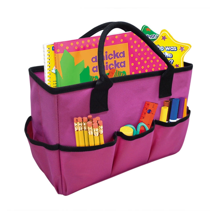 Teacher Stationery Storage Bag Gardening And Pruning Tool Bag(Plum Red)