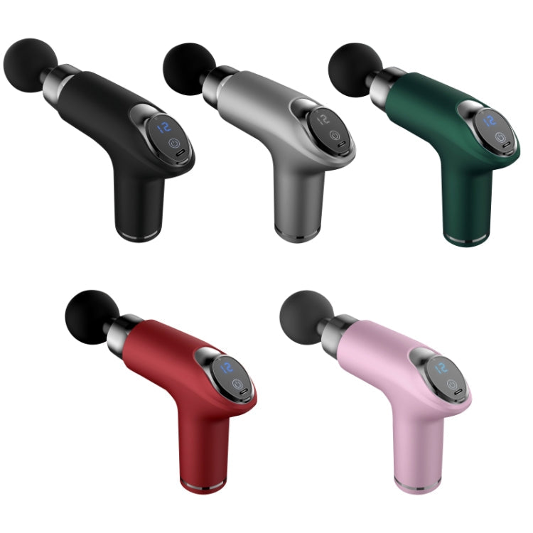 PS818 Variable Speed Vibrating Mini Muscle Fascia Relax Massager, Specification: 12 Gear (Red)